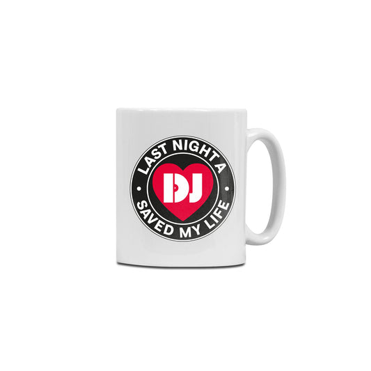 Logo Mug | White | Last Night A DJ Saved My Life