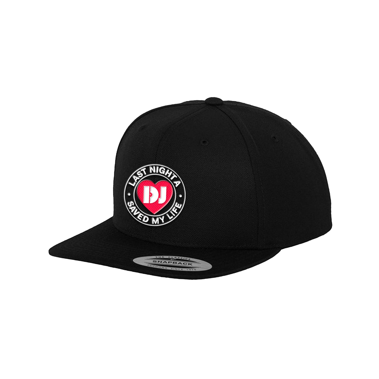 Last Night A DJ Saved My Life Logo Classic Trucker Cap